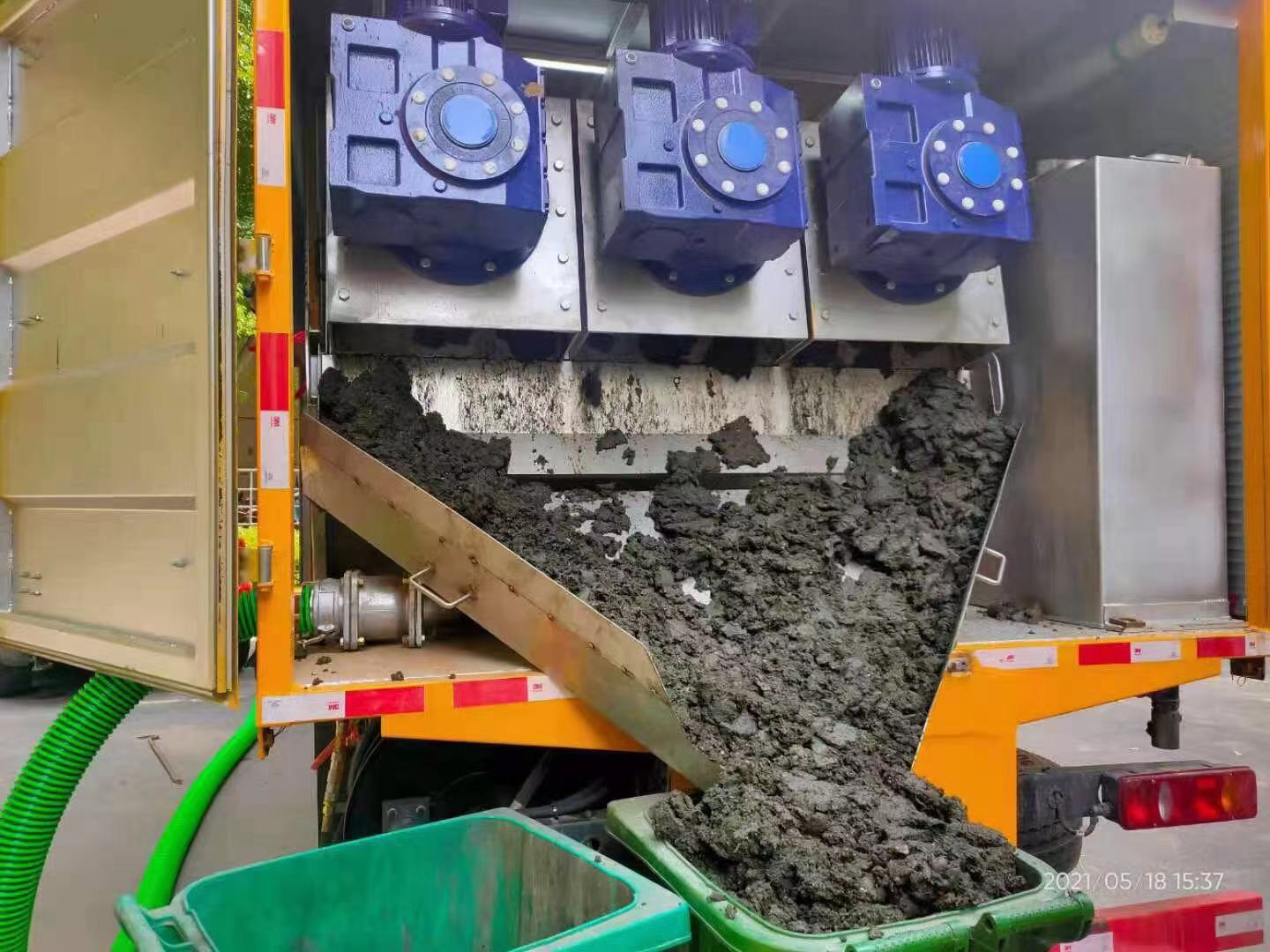 阳朔化粪池清掏城市维护站-泥浆净化干湿分离处理